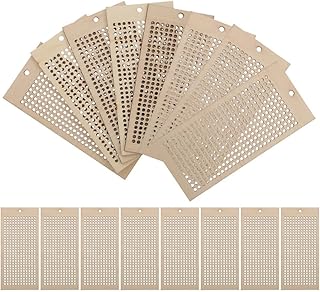 Embroidery Kit 16pcs Embroidery Kit for Cross Stitch Bookmark Wooden Bookmarks Bookmarks 's Tools Embroidery Book Marks Listing Suite Utensils Wood Hollow Out Cross Stitch Kits