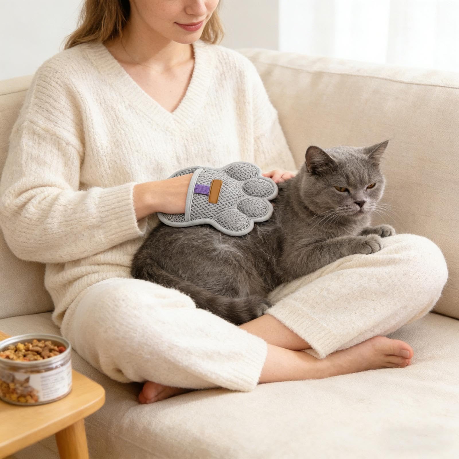 Guanto Per Rimuovere Il Pelo Degli Animali Scrubber Riutilizzabile E | Guanti Elettrostatici Anti-Pelo per Casa Viaggio Appartamento Tappeto Divano Mobili Sedile Auto Abbigliamento