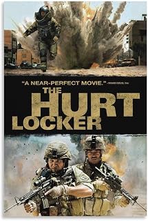 The Hurt Locker Scary War Movie Poster (3) Picture Print Wall Art Poster Painting Canvas Posters Artworks Room Aesthetic 08x12inch(20x30cm)