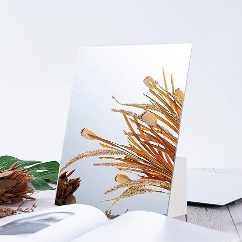 Miniatura 3 de Home Gym Essential, juego de 12 azulejos cuadrados de espejo de pared, espejo de vidrio de cuerpo completo de 12 pulgadas, paneles sin marco para