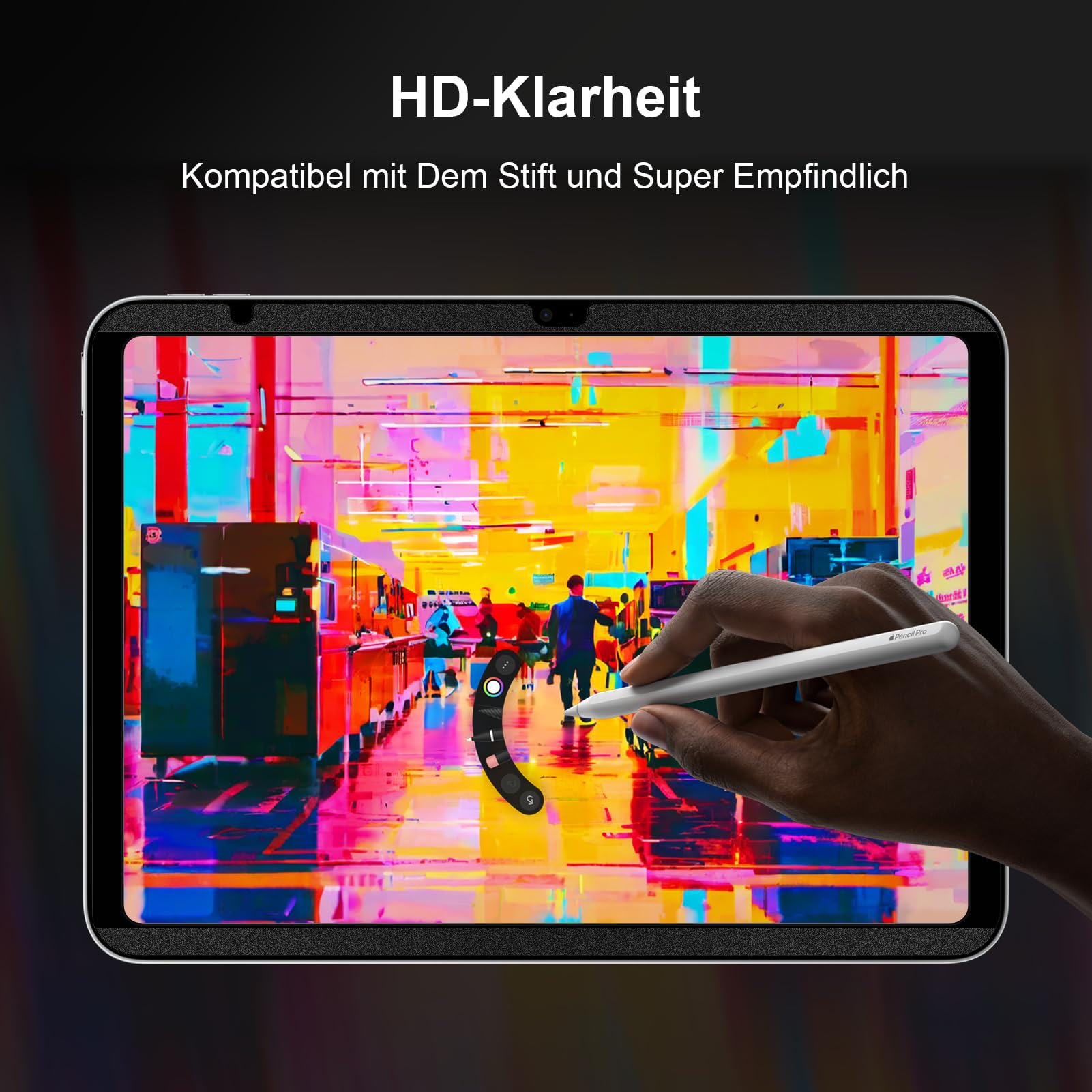 PAPERFEEL 2 stuks folie voor iPad Pro 13 inch 2025/2024 M5/M4 beschermfolie, mat papier, displaybeschermfolie voor schrijven en tekenen - verblindingsvrij, anti-vingerafdruk, krasbestendig