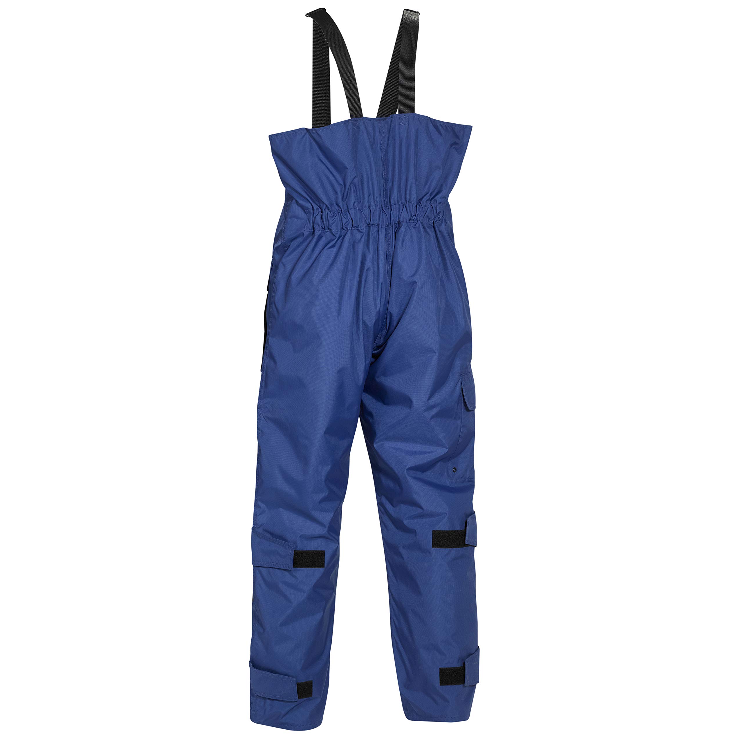 Fladen Rescue-System – 50N 857 Schwimmhose und Trägerhose ITW Nexus Schnallen verstellbare Träger – Marine Auftrieb und Thermoschutz imprägniert mit Bionic ECO Finish – ISO 12402-6 Zertifiziert
