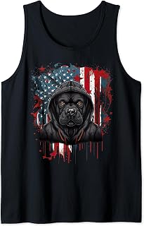 Cane Corso Hat Tank Top