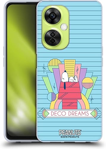 Miniatura 366 de Head Case Designs Funda de gel suave con licencia oficial de Peanuts House Snoopy Deco Dreams compatible con Samsung Galaxy S23 5G Casa,Blue