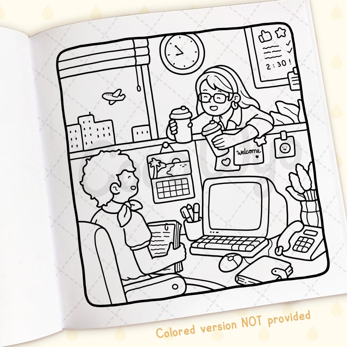 Girl Moments: Vol. 3 Coloring Book for Adults and Teens Featuring Cozy Daily Activities for Relaxation