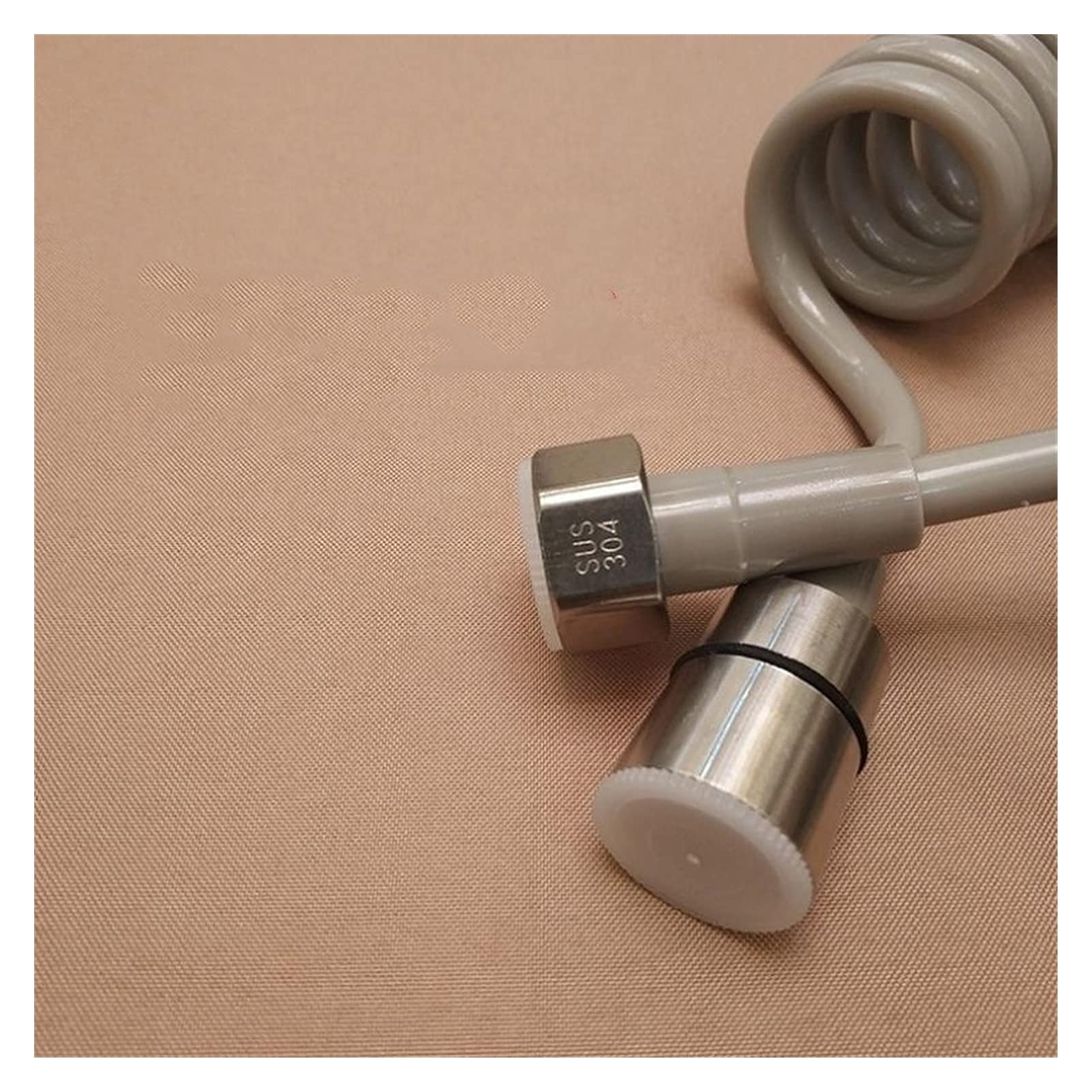 Austausch des Duschschlauchs, 1,5 m/2 m/3 m Teleskop-Brauseschlauch, EVA-Badezimmerfeder, flexibel for Wasserleitungen, Toiletten-/Bidet-Sprüher, Badezimmerzubehör, einfacher DIY-Austausch(Gray)