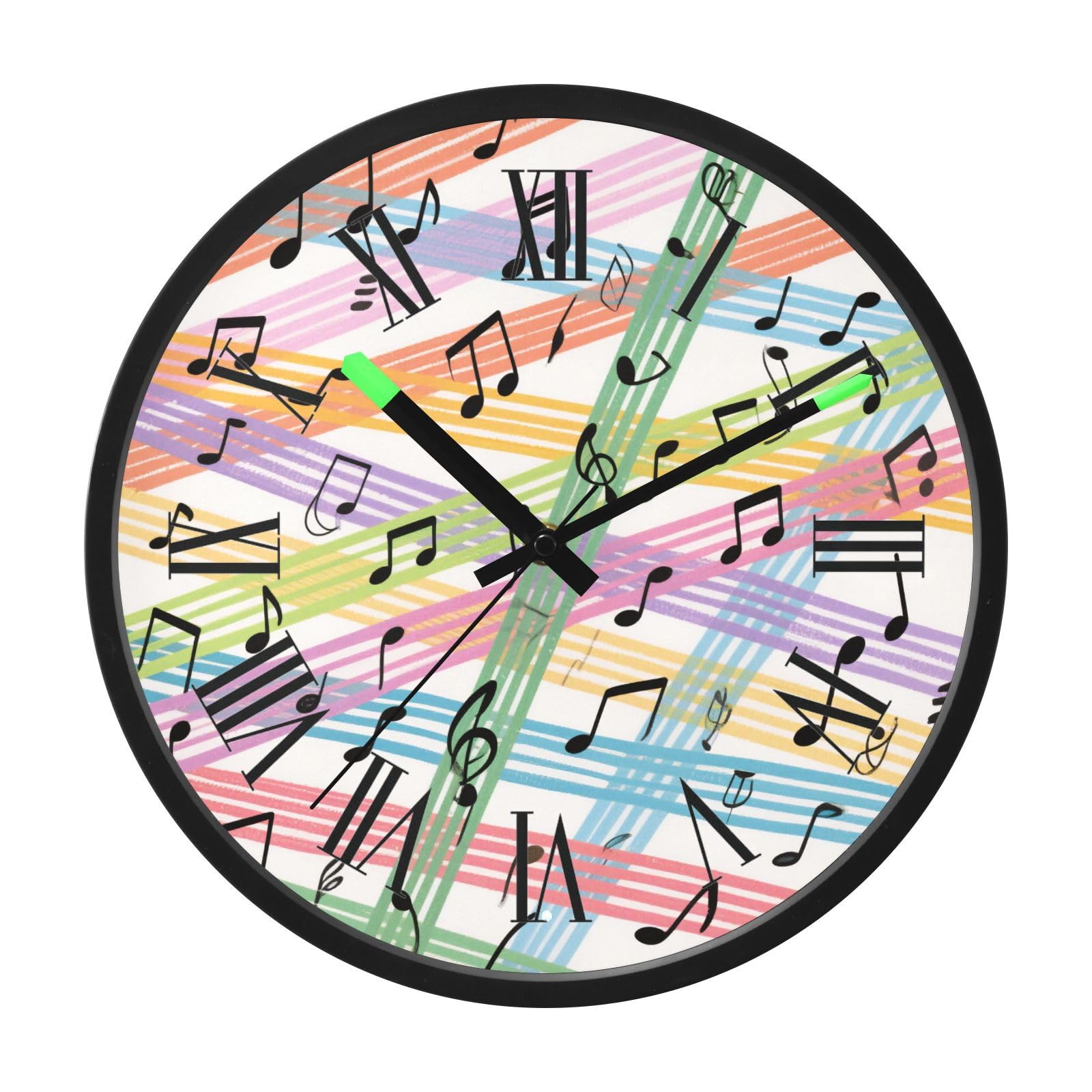 Horloge murale silencieuse à activation vocale pour en finir avec le tic-tac