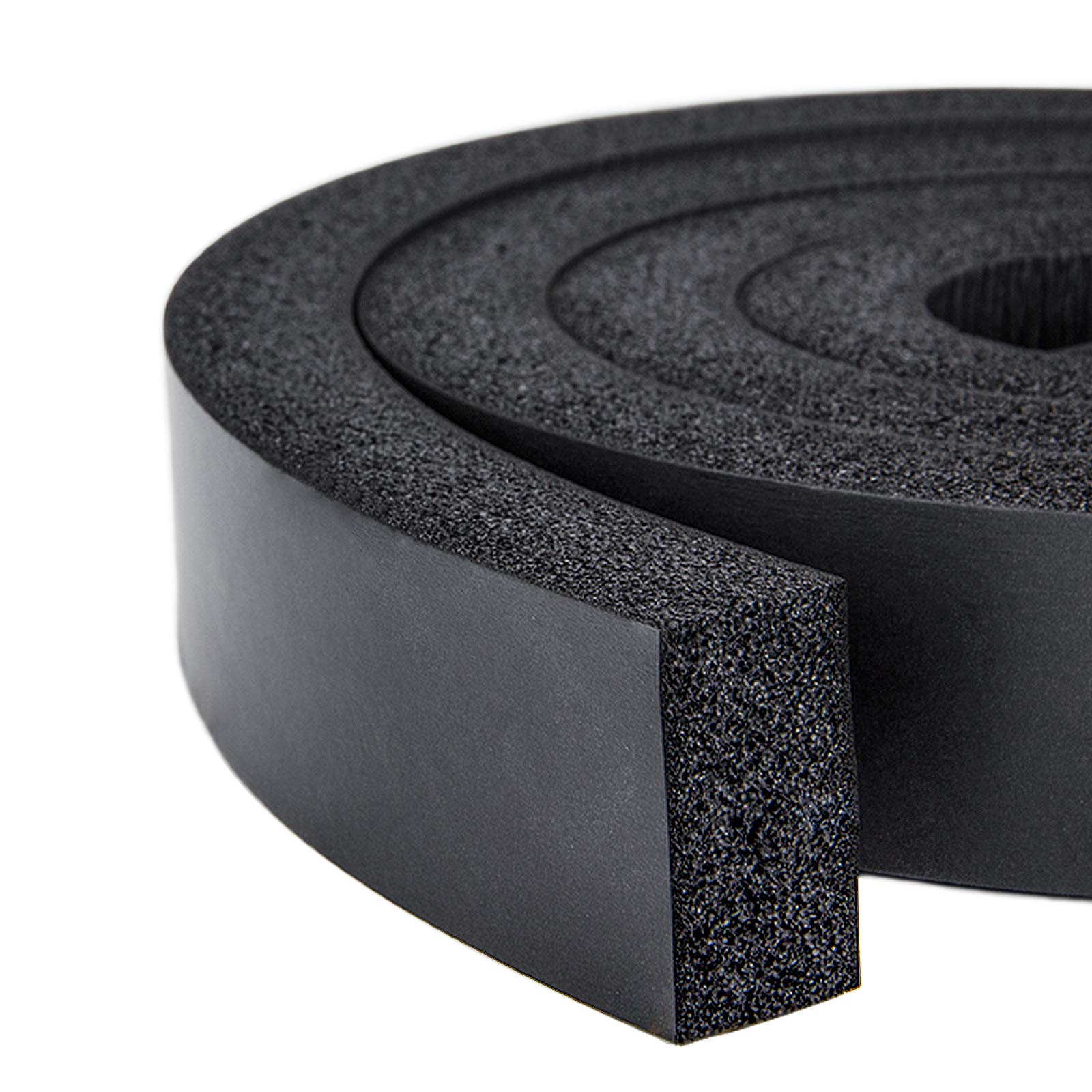 Buy NBR+PVC Window Air Conditioner Foam Seal Strip 2 x 1 inch 6.5Ft, No Glue Thick Insulating