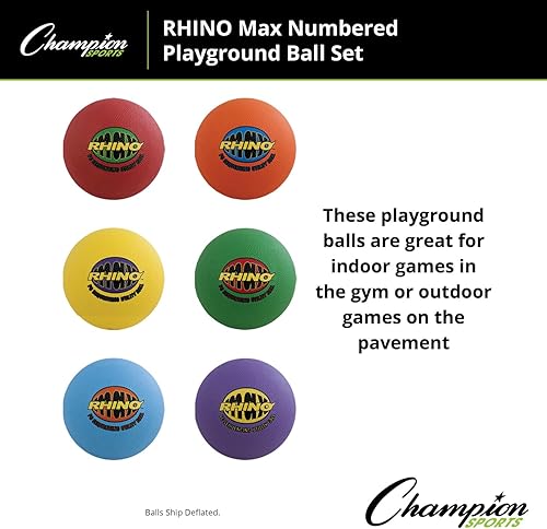 Miniatura 33 de Champion Sports Juegos de pelotas Rhino Max Playground - Disponible en varios estilos de actividad