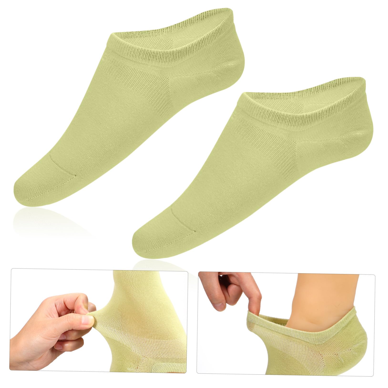 Uonlytech 12paia Calzini da Donna in Cotone Corti Traspiranti e Assorbenti alla Caviglia per Corsa