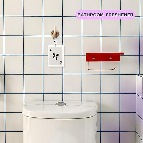 Miniatura 7 de Ambientador de aire con lazo negro lindo para automóvil, moderno retro Queen Ace Card Guest Check Ambientador colgante 3 piezas para coches, clóset