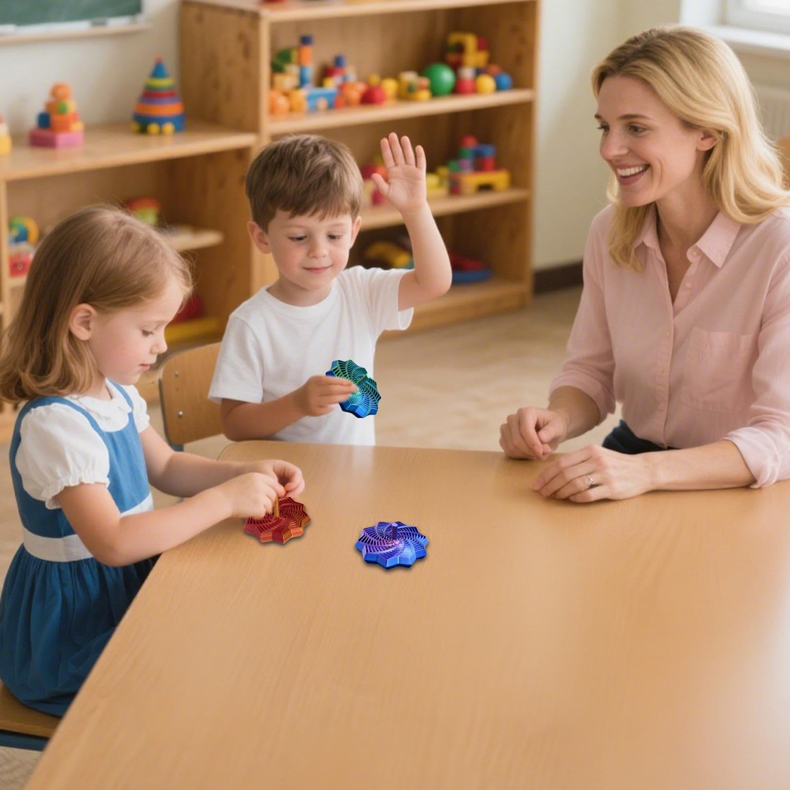 Étoile Sensorielle Anti-Stress Grande Taille Jouet Apaisant à Illusion | Jouet Éducatif En Forme D'étoile Idée Cadeau pour Maison Bureau Salle de Classe et Étoile Sensorielle Anti-Stress Grande Taille Jouet Apaisant à Illusion | Jouet Éducatif En Forme D'étoile Idée Cadeau pour Maison Bureau Salle de Classe et