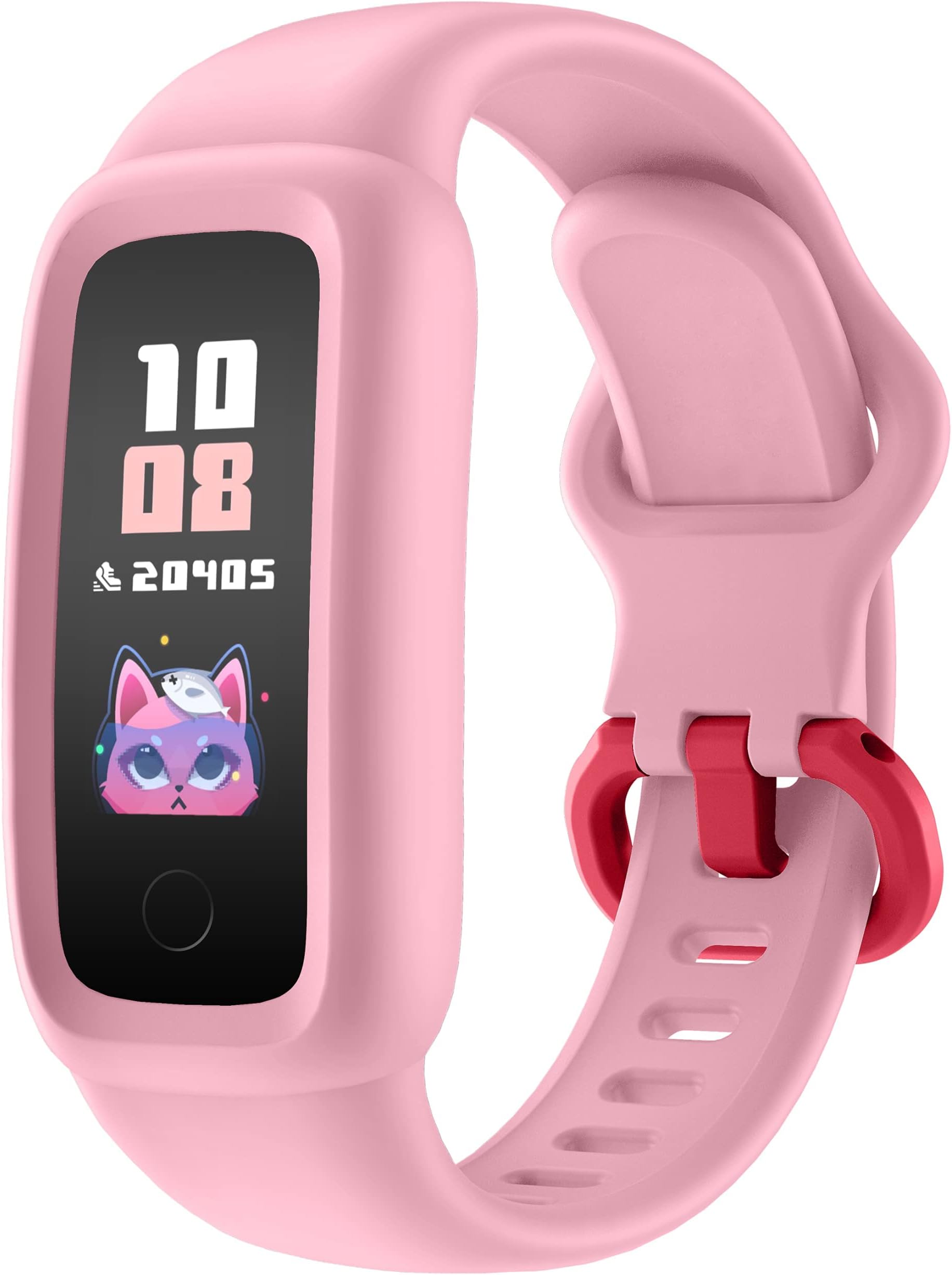 Vigor 2 Kids Fitness Tracker Watch for Girls Boys Ages 5-12, IP68 Waterproof, Activity Tracker, Pedometer, Heart Rate Sleep Monitor, Calorie Step Counter Watch