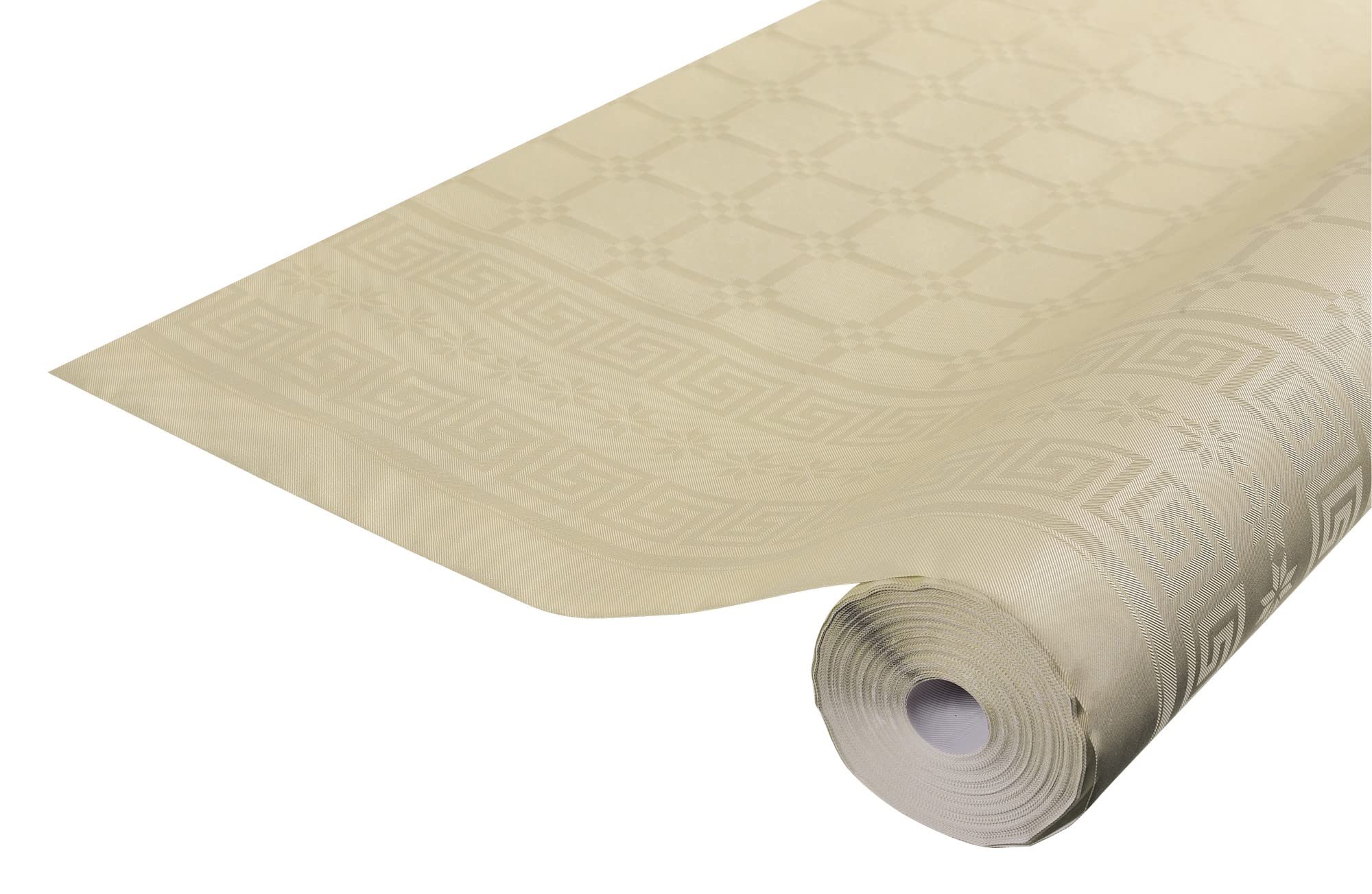 Tovaglia di Carta Rotolo Bianco 1x100m. 40g (6 Pezzi