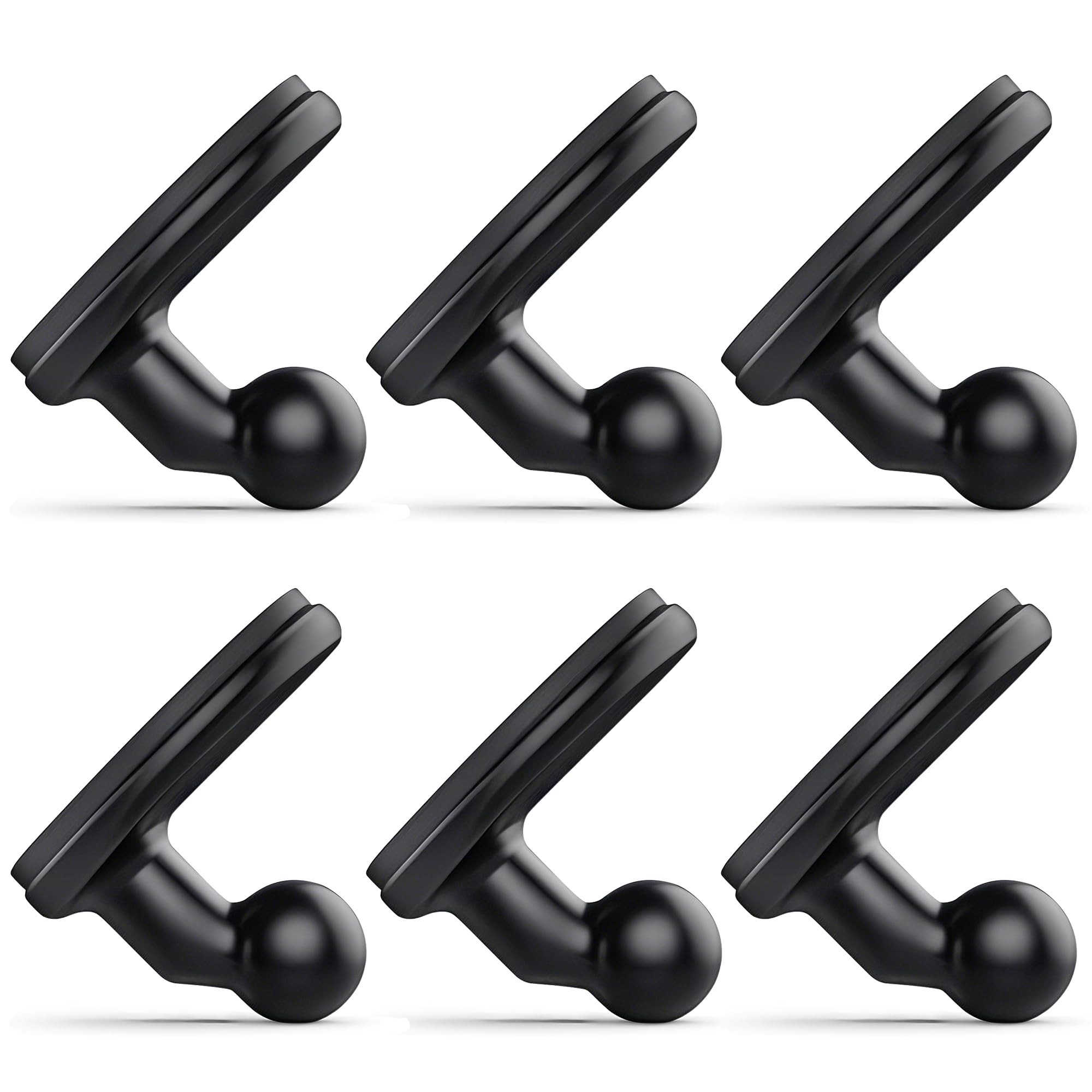 6 Pack Adhesive Dash Cam Mount for Garmin Low-Profile Sticky Ball Windshield Mount for Garmin Dash Cam 45