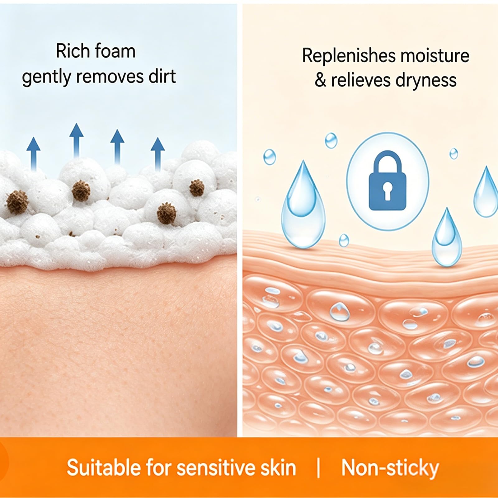 Shampoo al rosmarino, biotina con olio di rosmarino, allantoina e arginina, glicerina e aloe vera, per capelli più forti e pieni - Shampoo volumizzante nutriente per capelli secchi (4 pezzi)