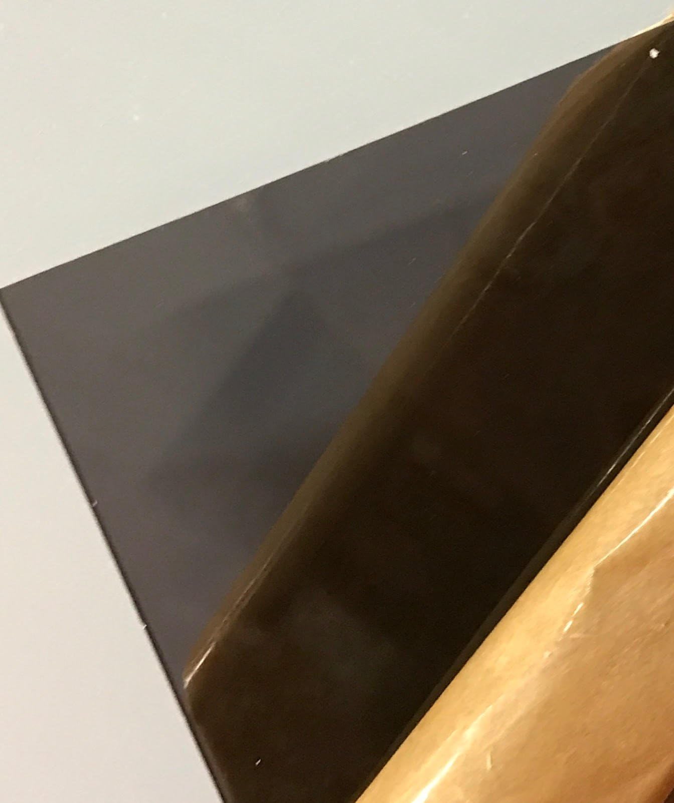 SIBE-R Plastic Supply - (2Pack) Dark Gray/Smoke Transparent Acrylic Plexiglass #2074-1/8" - 6" x 12" Acrylic Plastic Sheet