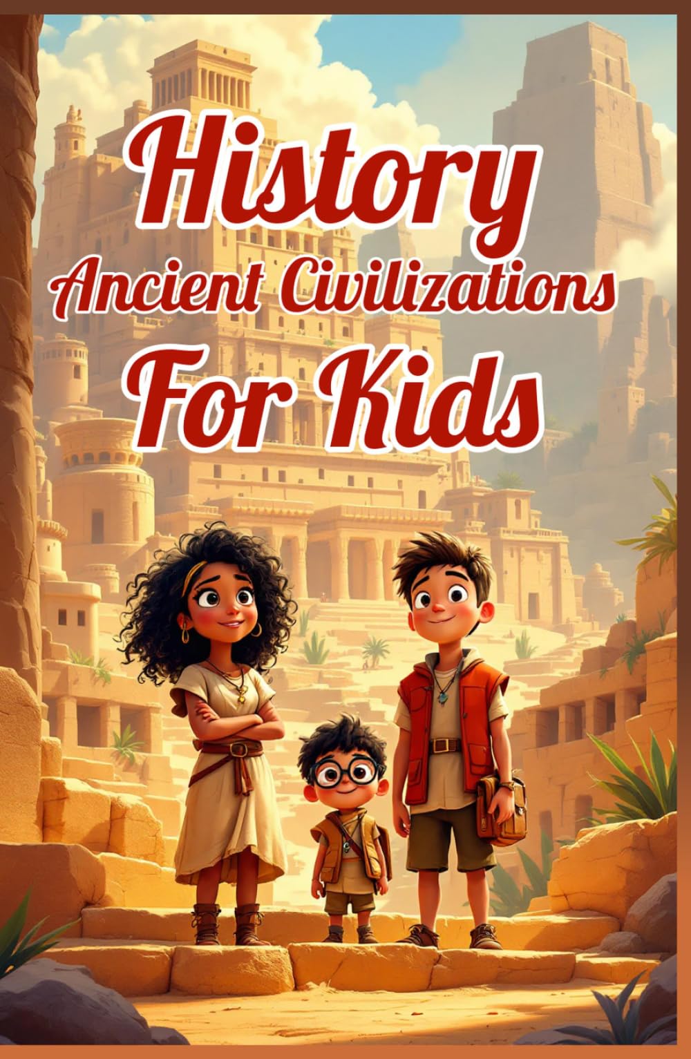 History Ancient Civilizations for Kids: A Captivating Journey Through Egypt, Greece, Rome, Mesopotamia, China, India, Africa and the Americas (History Basic For Kids)
