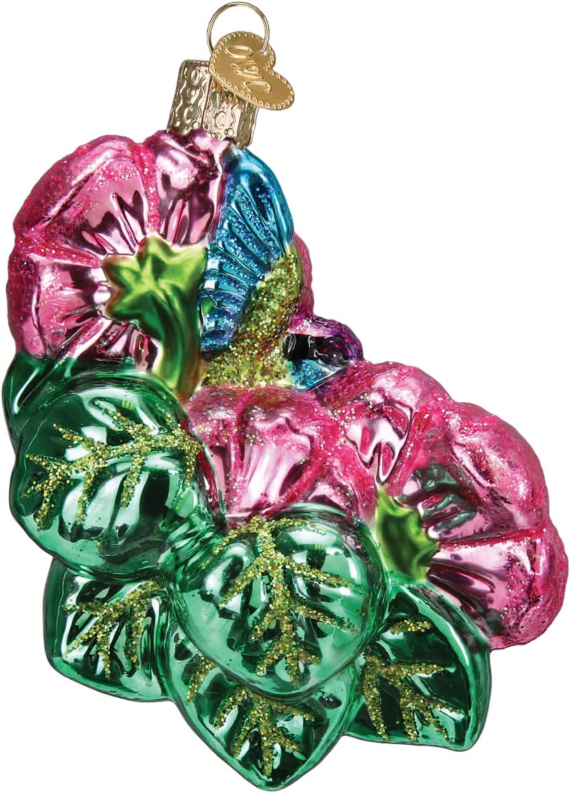 Old World Christmas Magnificent Hummingbird Glass Blown Ornament for Christmas Tree - Image 2