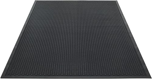 Miniatura 1 de Guardian Easy Step Scraper 3 x 10 (33 x 115 pulgadas), interiorexterior, resistente, tapete de goma sólida, color negro