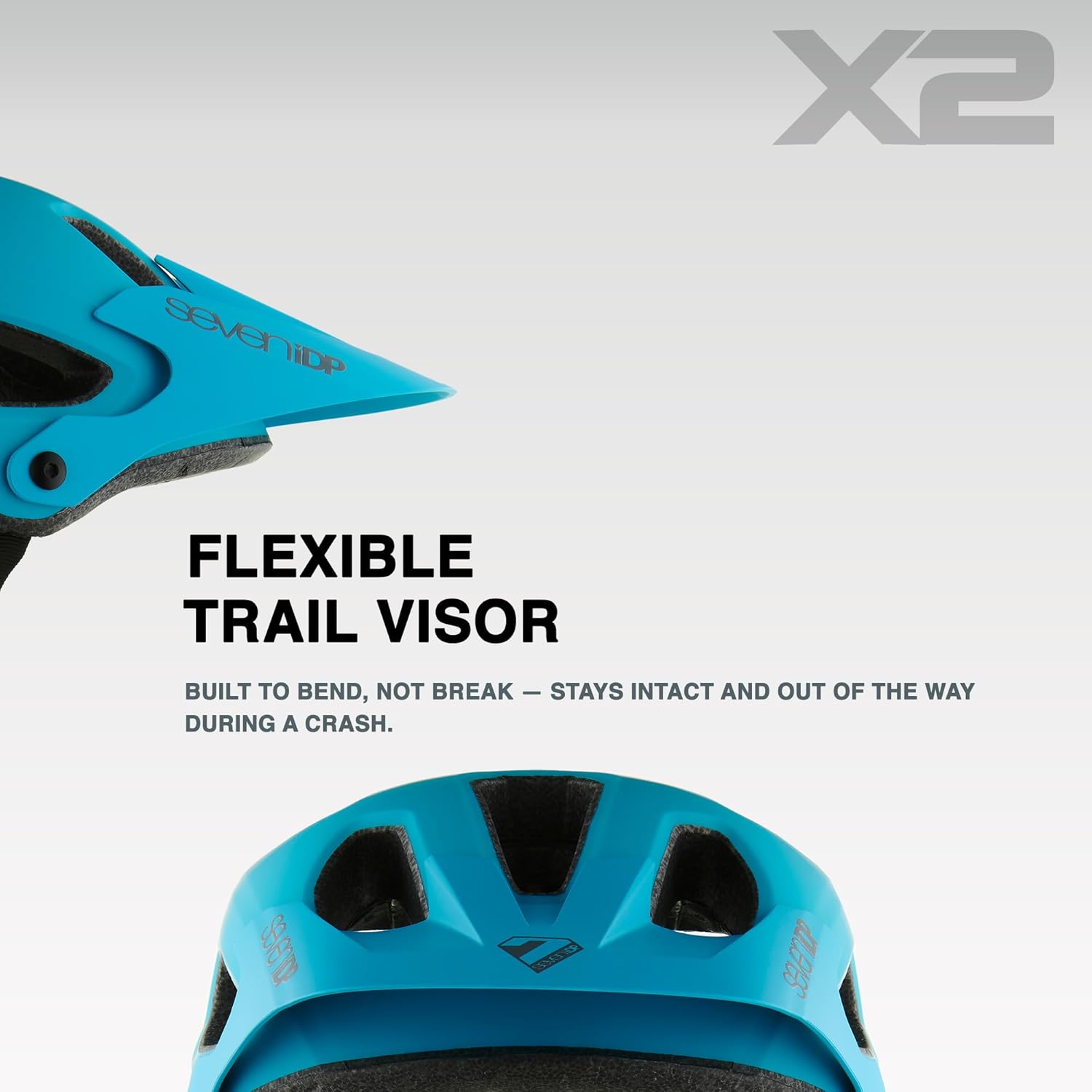 7 iDP X2 Open Face MTB Bicycle Helmet