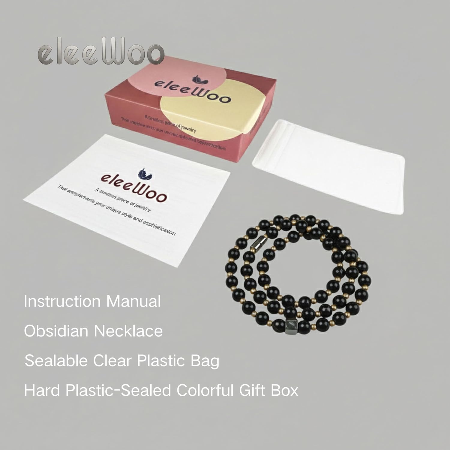 Personalized 6mm Natural Crystal Stone Choker Necklace for Men Women | Custom Engravable Initial Bead | Healing Jewelry Gift for Birthday Anniversary, 19.5" - Image 7