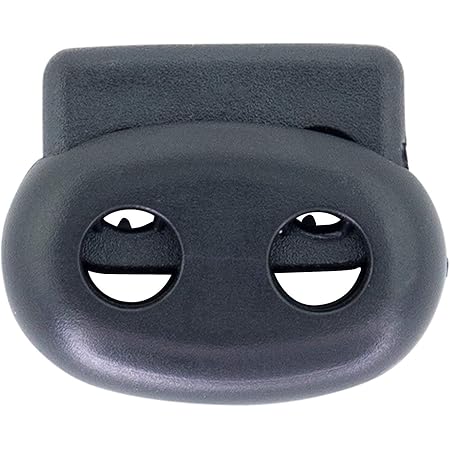 Fermacavo A Doppio Foro Paracord Planet - Fermaglio A Molla In Acciaio Inox Per Lacci, Tracolle E Abbigliamento (6 Pezzi) - 2