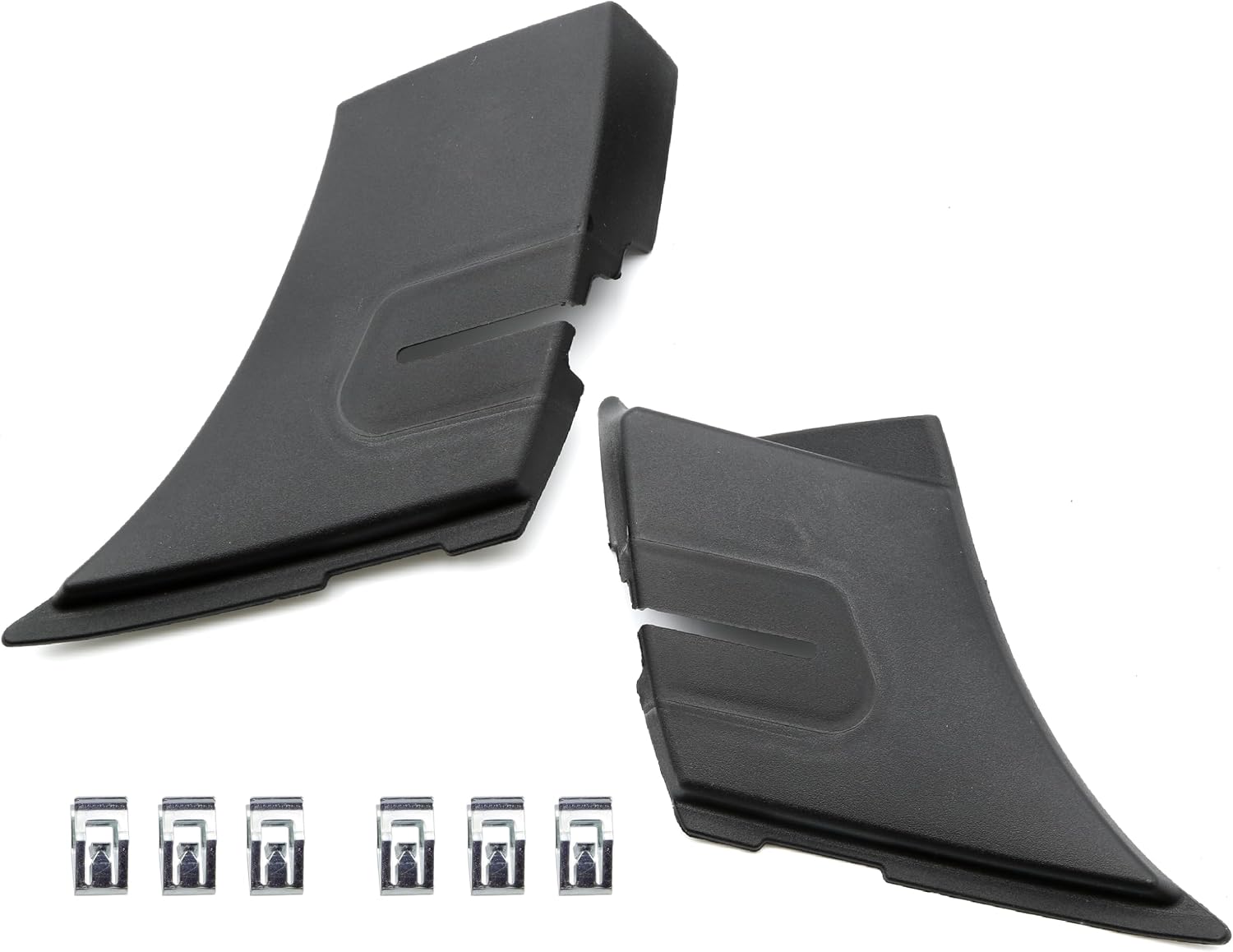 ASTROSYNC Windshield Wiper Cowl End Fit for Chevy Avalanche Suburban Tahoe GMC Yukon XL Cadillac Escalade ESV 2007-2014, Air Inlet Grille Panel Pair Replace 25820729 25820730