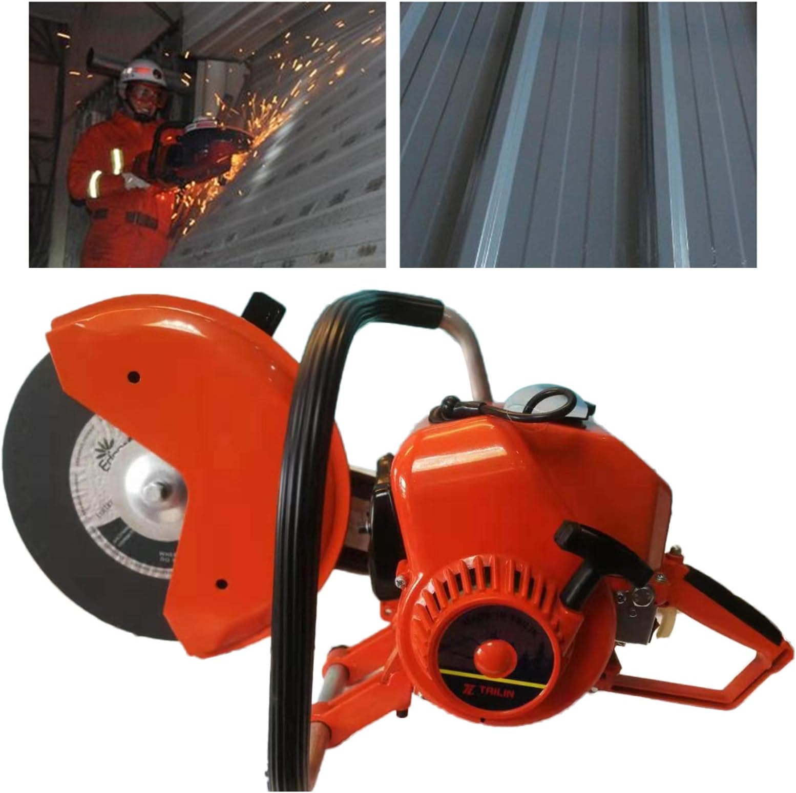 Concrete Cutting Machine Concrete Saw Circular Saw Fire Toothless Saw Concrete Cutter 10000rpm