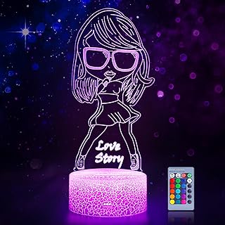 Hoofun 3D Night Light Tay Gifts - TS Fans Merch, LED Table I