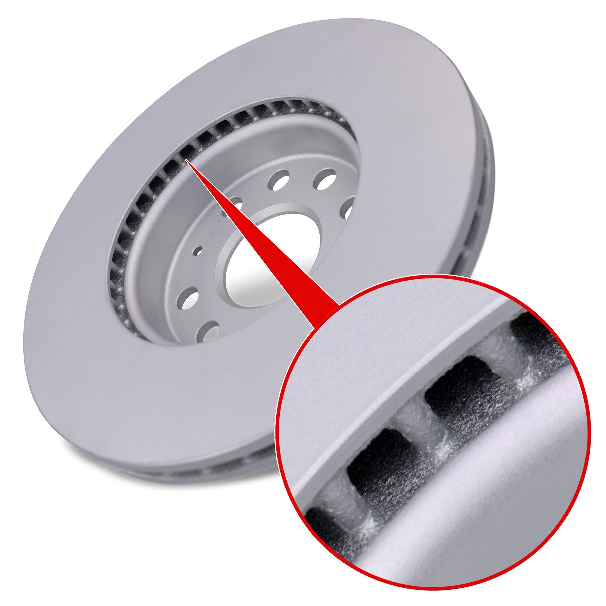 ATE Bremsenset Vorderachse inkl. Bremsscheiben vorne Ø 288 mm belüftet und