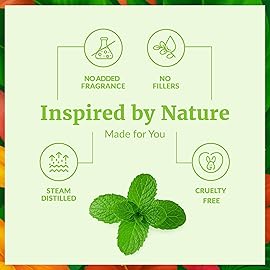 SVA Peppermint Essential Oil - 4 Fl Oz - 100% Natural Peppermint Oil - for Diffuser, Hair Care, Face, Skin Care, Aromatherapy, Scalp and Body Massage, Soap and Candle Making - with Dropper