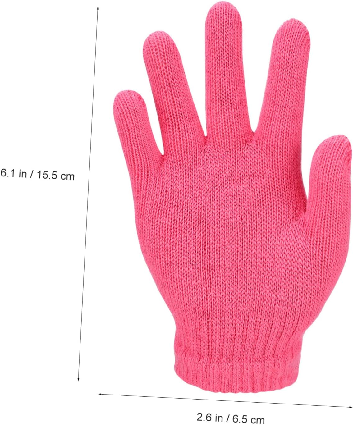 FOMIYES 24Pairs Knitted Gloves Thermal Full Finger Mittens for Boys Warm Winter Gloves for Outdoor Activities Easy to Clean Comfortable Design