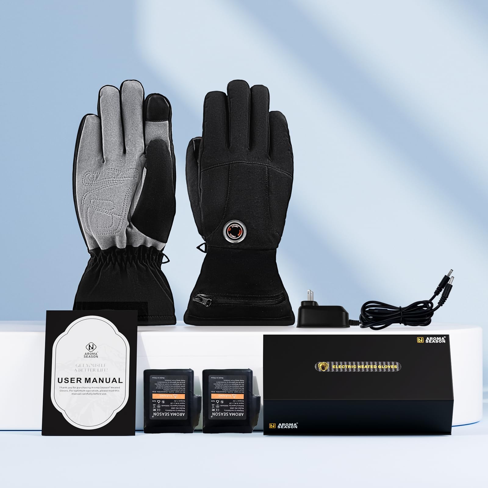 AROMA SEASON: Beheizbare Handschuhe (Alltag)
