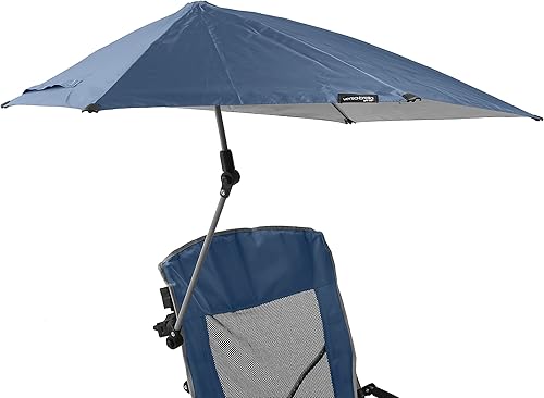 Miniatura 9 de Sport-Brella Silla de playa con paraguas ajustable UPF 50+, color gris