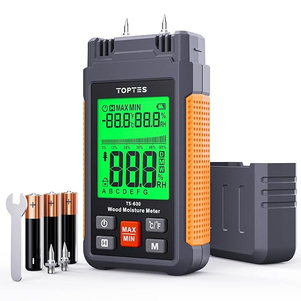 TopTes TS-630 Feuchtigkeitsmessgeraet LCD-Display