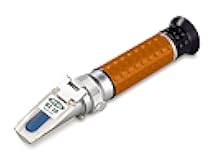 Vee Gee Scientific BX-10 Handheld Refractometer, with Brix Scale, 0-10%, +/-0.1% Accuracy, 0.10% Resolution