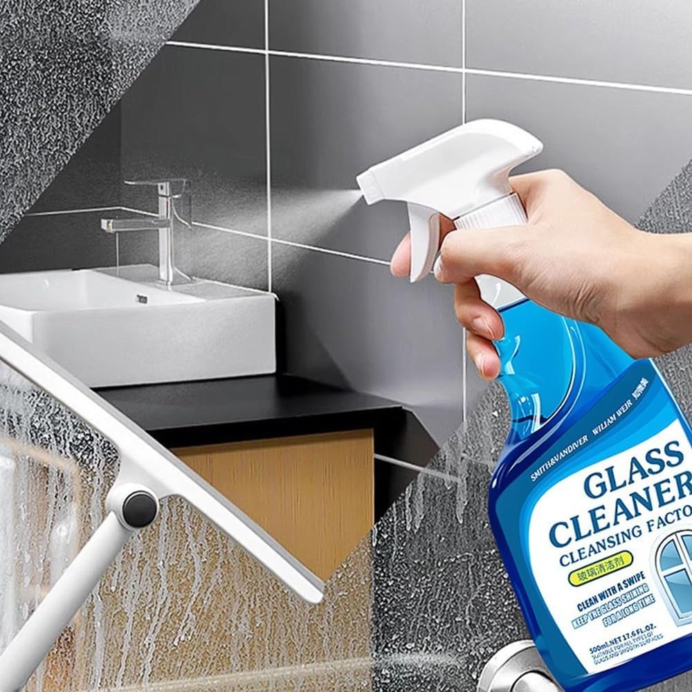 3x16.91Fl.0z Glass Cleaner - Multi-surface - Streak-free - Shines - Quick-drying
