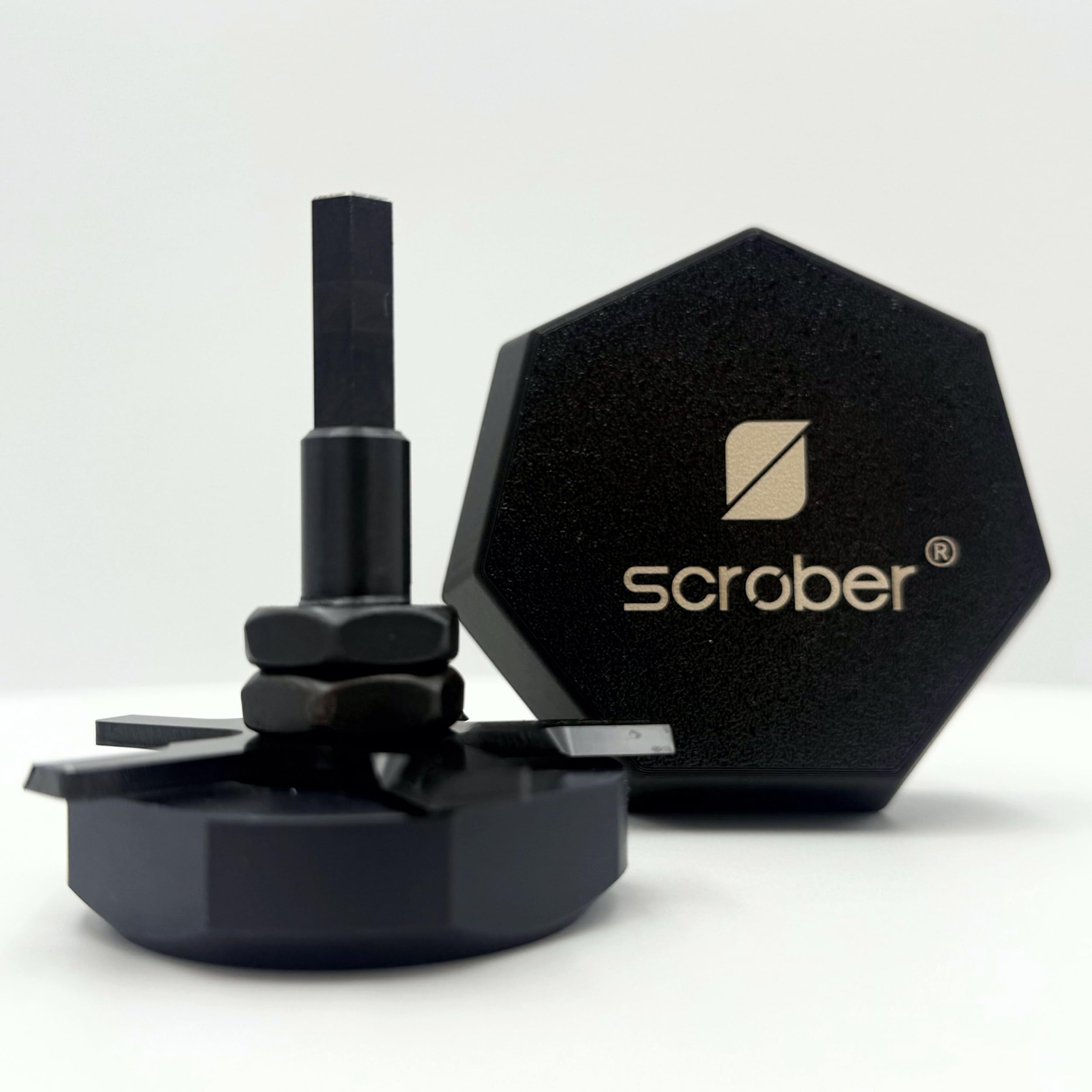 SCROBER Unterputzdose Schneidbohrer mit Etui GRATIS ∅ 65 mm für alle Bohrer und Akkuschrauber | für Stuckateur, Gipser, Elektriker, Werkzeug, Hausrenovierung