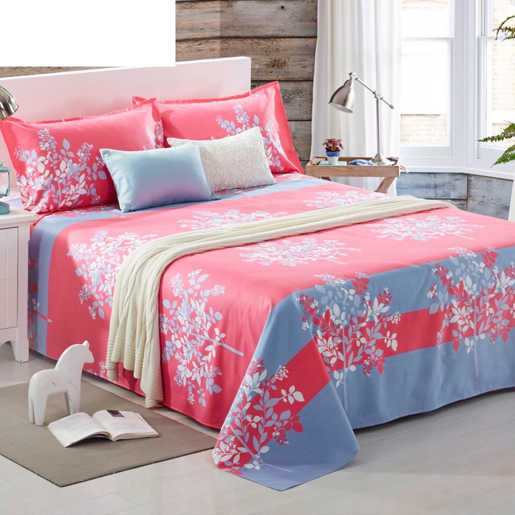Feuilles de coton enfant drap twill lit twin 250x230cm