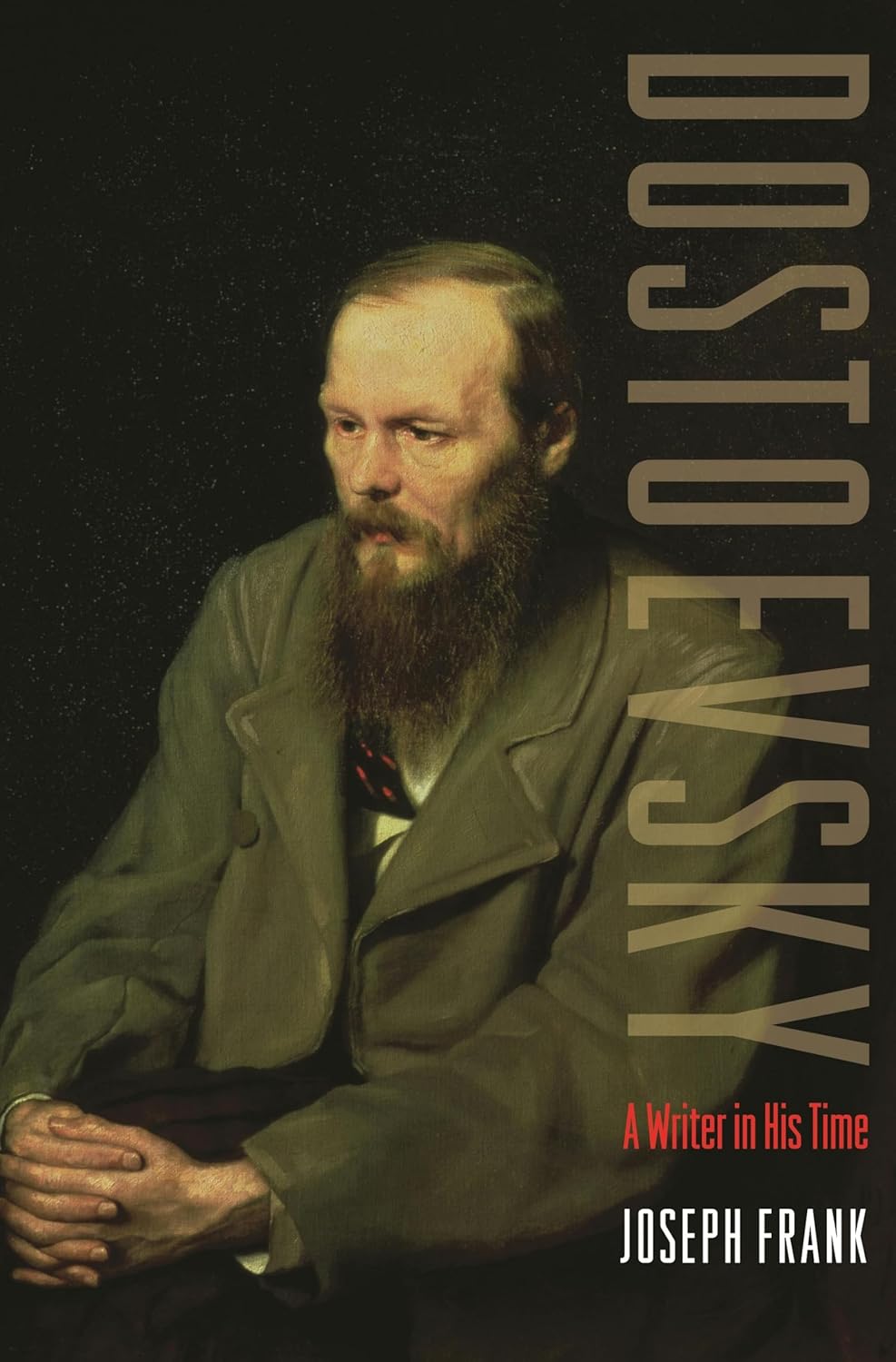 Copertina del libro Dostoevskij di Joseph Frank, biografia del celebre scrittore russo.