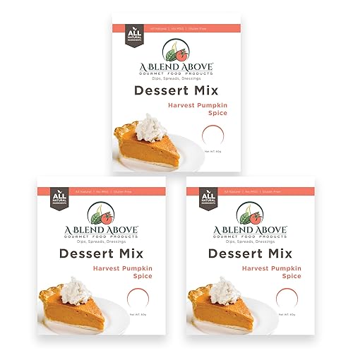 A Blend Above Harvest Pumpkin No-Bake Dessert Mix, 3 Pack,