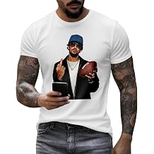 Unisex Bunny Bowl Shirt Bowl Merch Tee Bad Graphic Halftime Show Tee Short Sleeves Plus Size Bunny Shirt for Football Fans