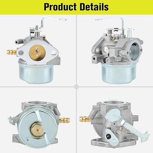 Miniatura 4 de Carburador 10HP HM80 para Tecumseh 10hp 8hp HM100 Kit de reconstrucción de carburador 640260 640260A 640260B 632689 HM85 HM90 LH358 LH318XA LH358XA