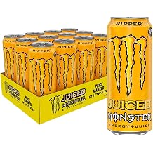 Monster Ripper Energy + Juice 500 ml Pack of 12 x 500 ml