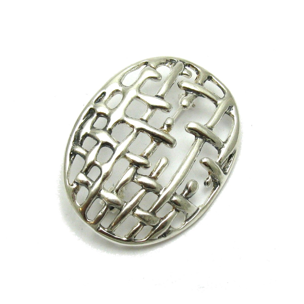 Handmade sterling silber brosche massiv 925 Empress