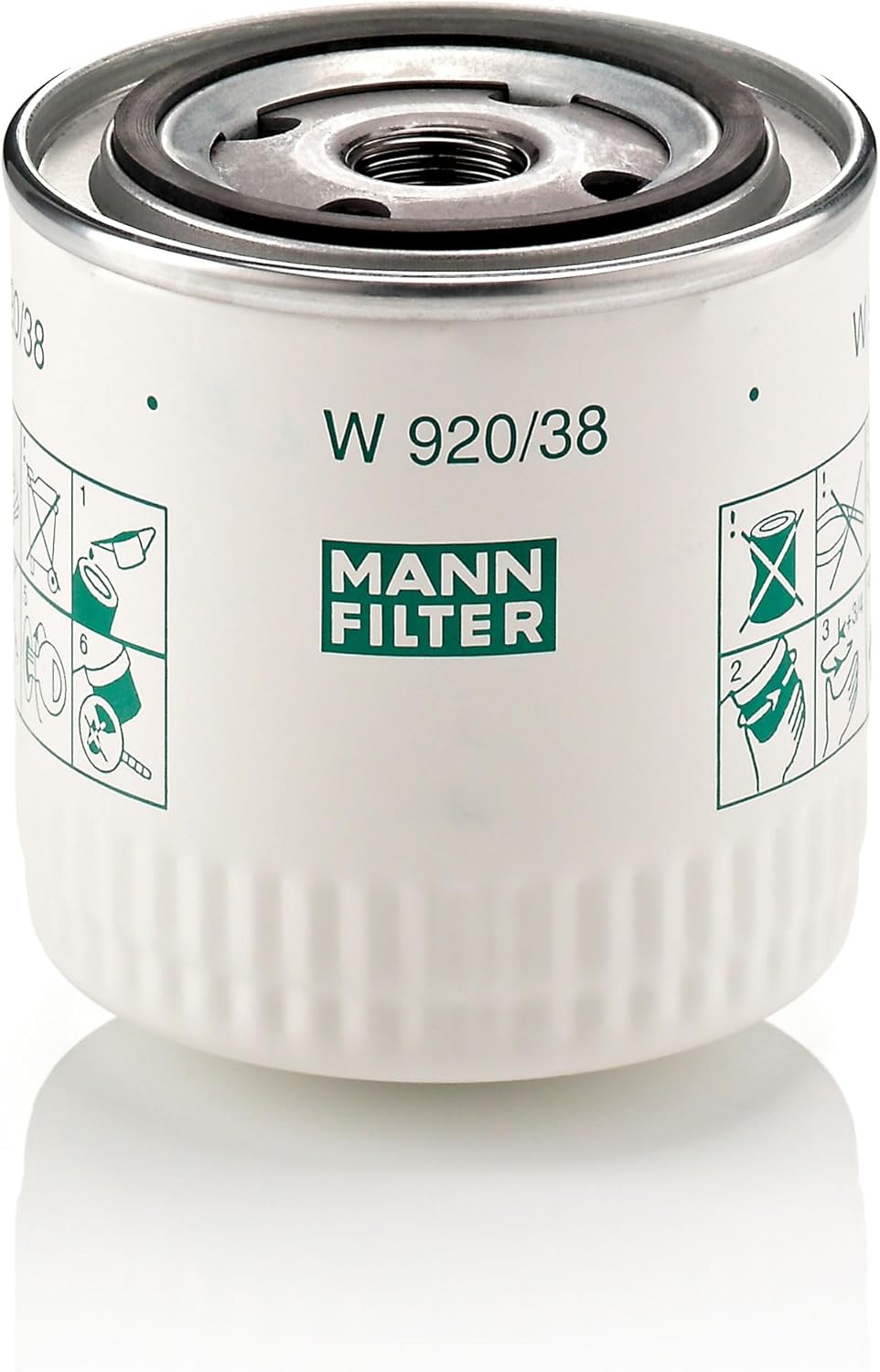Mann Filter W920/38 Spin-On Oil Filter