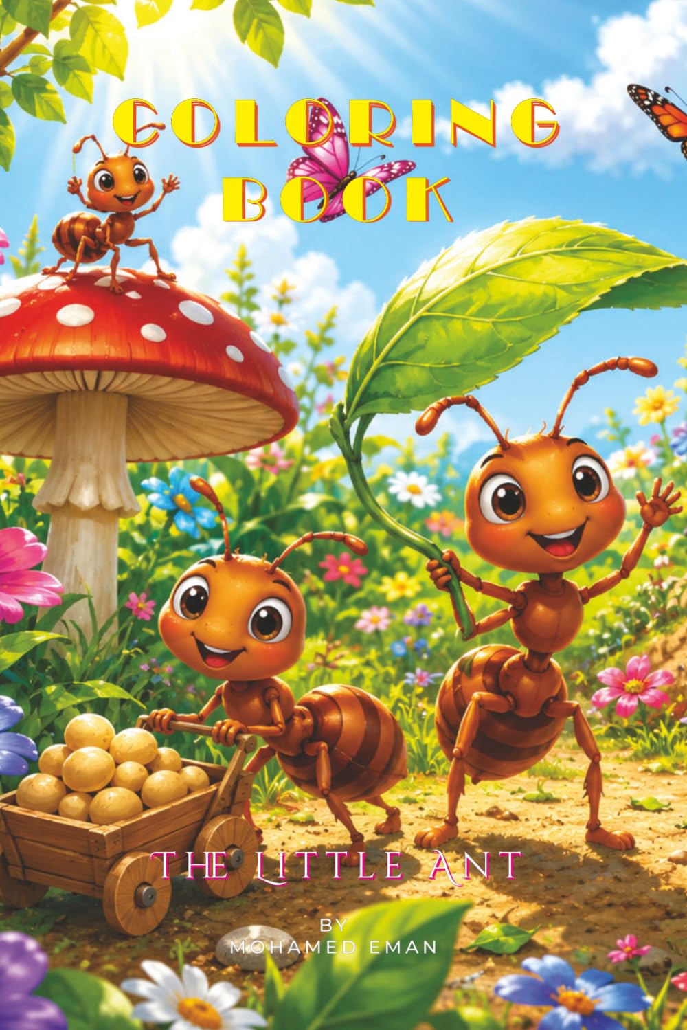 THE LITTLE ANT COLORING BOOK