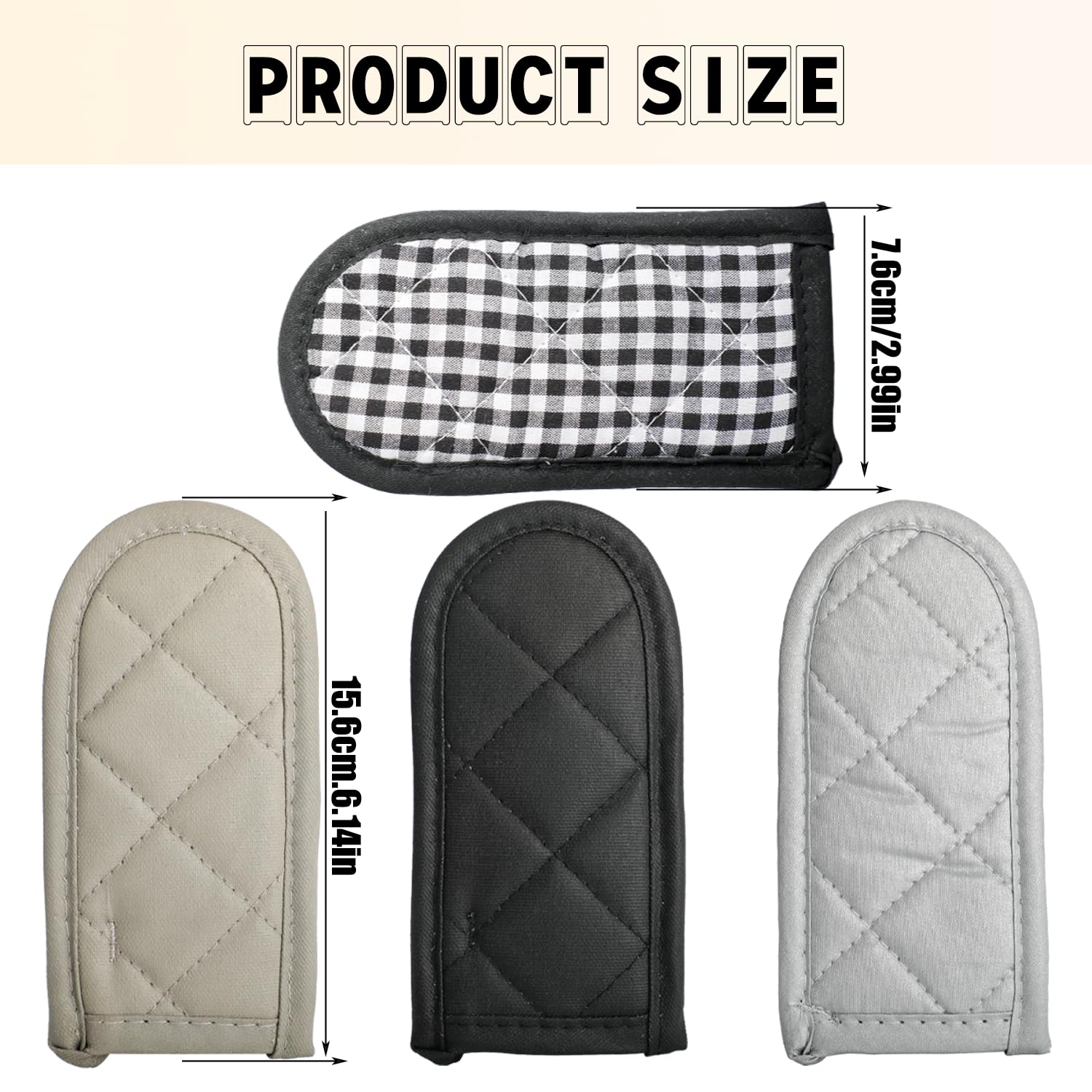 4 Pcs Hot Handle Covers, Cast Iron Skillet Handle Covers,Ultimate Heat-Resistant Cast Iron Handle Covers for Safe Cooking Non-Slip, Reusable, and Comfortable Protection for Your Hands