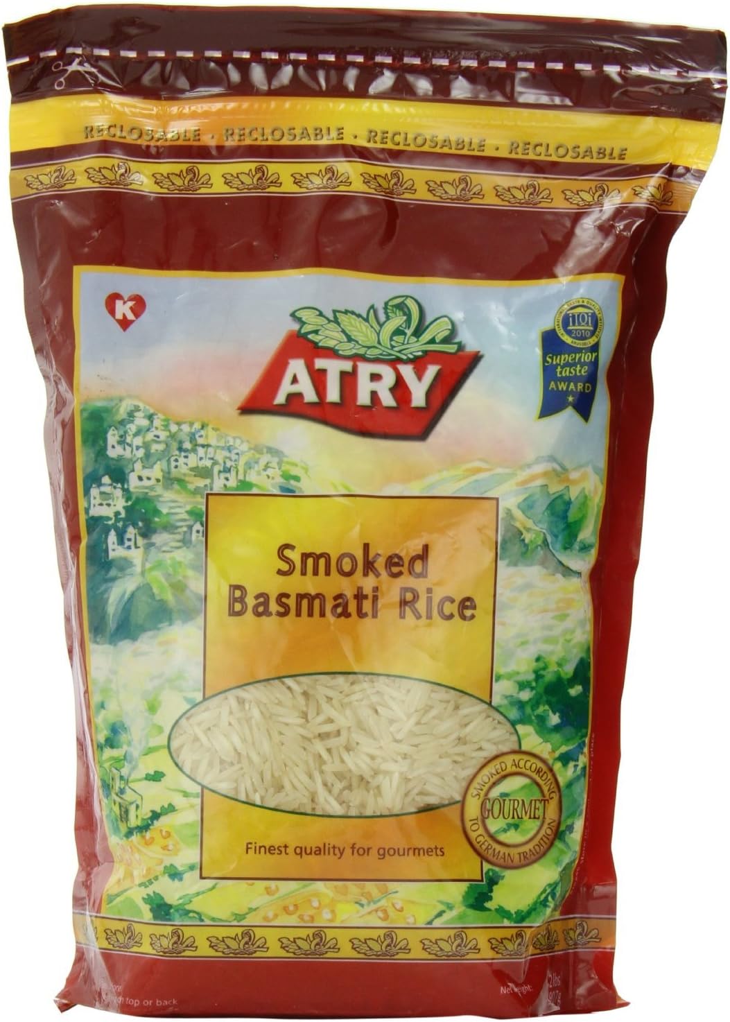 Atry Smoked Basmati Rice 2 Lb (Pack of 4)